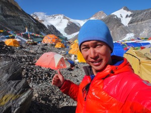 Tsang, fully geared, conquered Mt Everest in 2009 