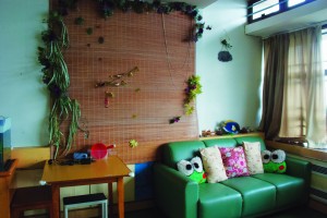 The Psychogeriatric Ambulatory Care Centre at Kwai Chung Hospital has a homely setting to ease the tension of hospital wards
