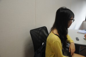 Louisa Chan Lok-yee , a year-two nursing intern