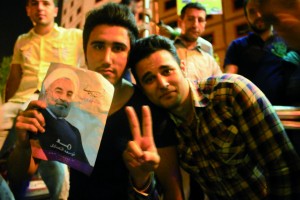 photo taken by Chan when she covered the presidential election in Iran