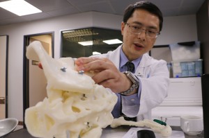Dr. Tang Ning, consultant in the Department of Orthopaedics and Traumatology at the Prince of Wales Hospital.