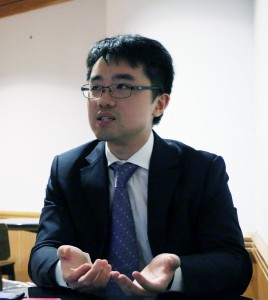Jeff Sze Chun-fai, the political assistant to the Secretary for Education,