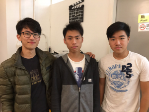The three co-founders of Creator Studio.
